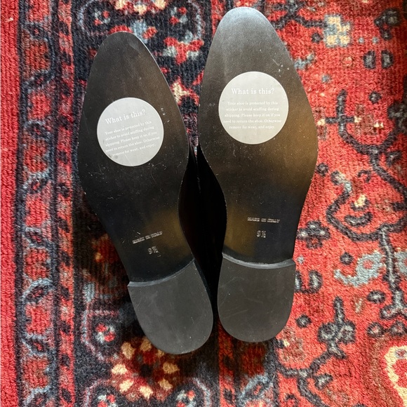 Everlane women’s leather Modern Penny Loafer Mule size 9.5 runs small - Picture 7 of 8